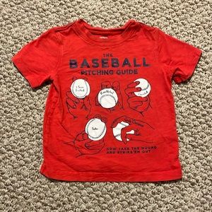 Boys baseball shirt